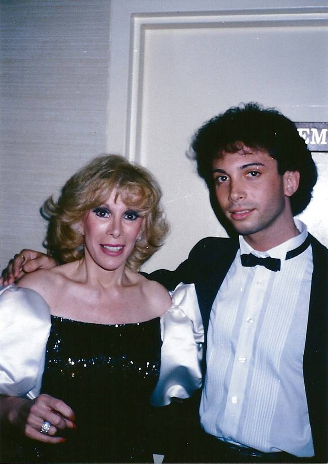 Joan Rivers and Frank Marino meet for the first time at Rivers' show in Atlantic City in 1983.
