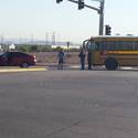 Car School Bus Accident