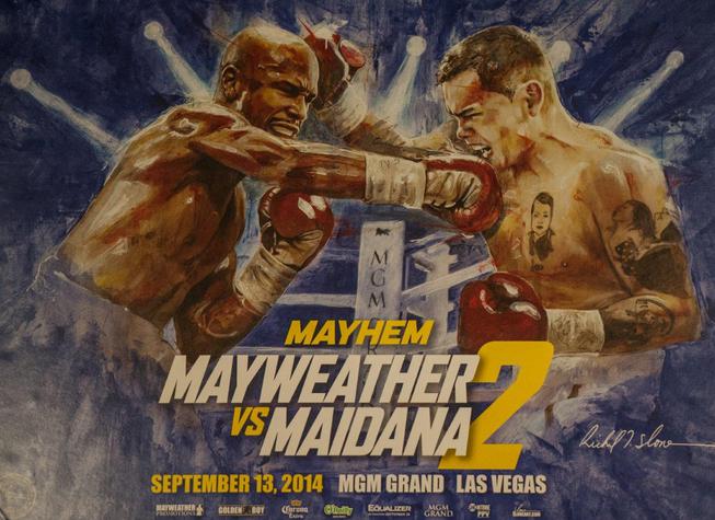 The Floyd Mayweather Jr.-Marcos Maidana 2 weigh-in on Friday, Sept. ...