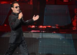 Marc Anthony and  Joey Vega at Axis