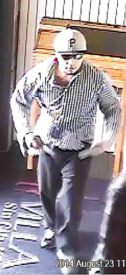 Metro Police say this man is a suspect in an armed robbery Aug. 23, 2014, near Rancho Drive and Bonanza Road. 