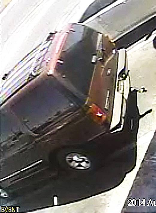 Metro Police says this is the car used by two suspects in an Aug. 23, 2014, armed robbery in Las Vegas.