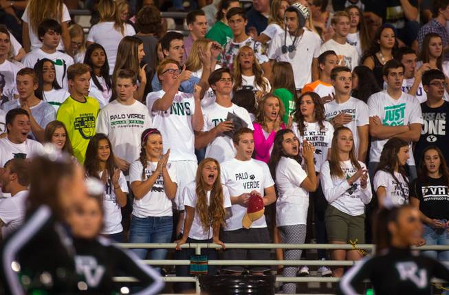 The Palo Verde fans are excited about another score versus Las Vegas on Friday, September 19, 2014.