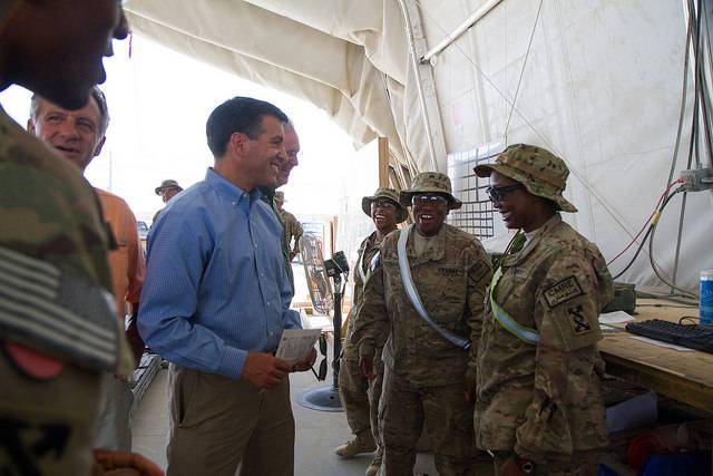Sandoval in Afghanistan