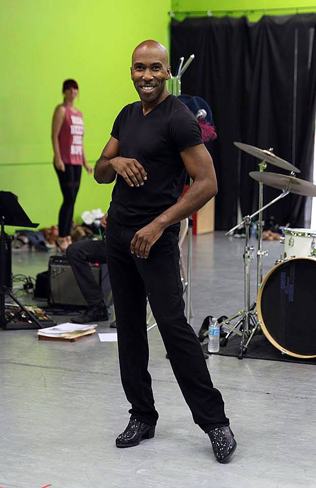Eric Jordan Young during rehearsal, for his show "Shakin'," at Dance Factory on West Sahara Avenue on Wednesday, Sept. 24, 2014.