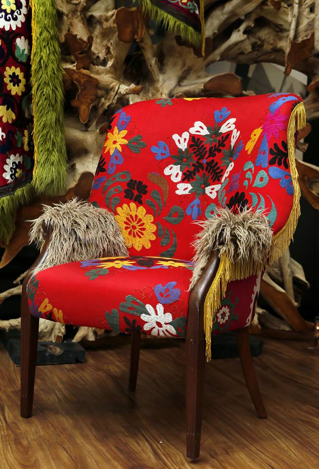 The Cozy Nomad Chair at Coterie for the products page for the upcoming Home Issue next week on Monday, September 29, 2014. 