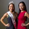 Jamie Stephenson, 2014 Ms. Asian Las Vegas, and Annie Chang Evans, founder of the Miss Asian Las Vegas Pageant, pose during an interview in Summerlin Wednesday, Oct. 1, 2014.