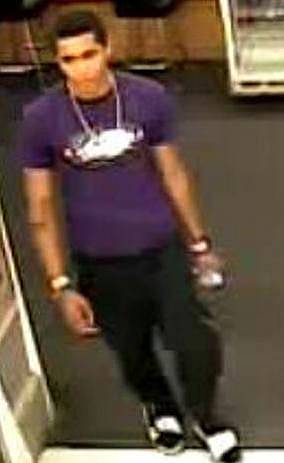 This man stole an item and pointed a gun at a Las Vegas pharmacy employee on Sept. 11, Metro Police say.