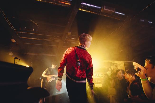 The Drums perform at the Bunkhouse in Las Vegas, Nev on October 12, 2014.