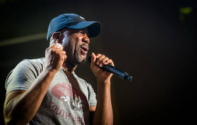 Darius Rucker performs at The Joint on Saturday, Oct. 18, ...