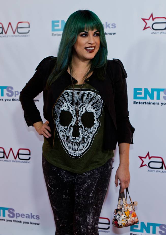 Red Carpet arrival at ENTSpeaks performance at the Inspire Theatre on Tuesday, October 21, 2014.