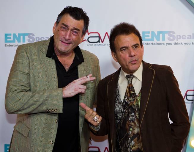 Robert Nash and Tony Sacca mess around on the red carpet for ENTSpeaks on Tuesday, Oct. 21, 2014, at Inspire Theater.