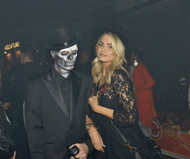 Jason Egan, with Angel Porrino, hosts the Afterlife Ball at ...