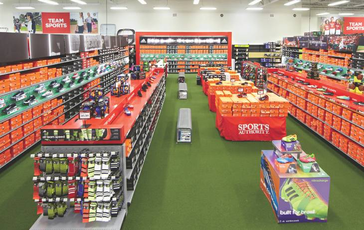 Sports Authority has completed remodeling of one of its stores and opened two new stores in the Las Vegas Valley, the company announced.