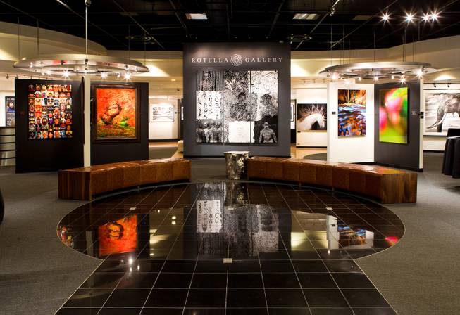 The new Rotella Photo Gallery at the Forum Shops in ...