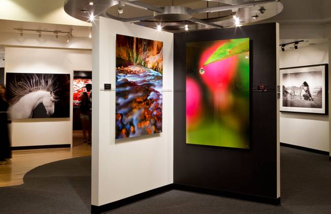 The new Rotella Photo Gallery at the Forum Shops in Caesars Palace features works by photographer Art Wolfe and several others Wednesday, Nov. 5, 2014.