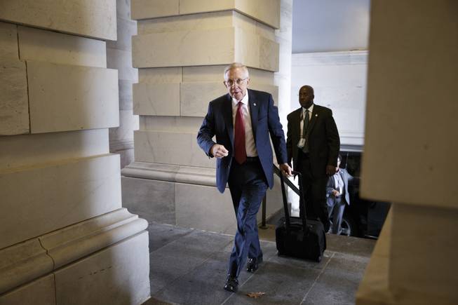 Harry Reid returns to Congress