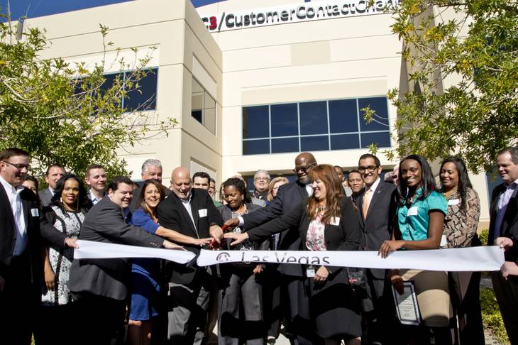 C3 / Customer Contact Channels recently held a ribbon-cutting ceremony for its location at 490 E. Capovilla Ave. in Las Vegas.
