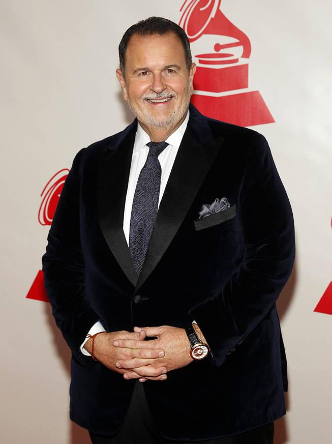 Television personality Raul De Molina arrives at the 2014 Latin Recording Academy Person of the Year Tribute to Joan Manuel Serrat at the Mandalay Bay Events Center Wednesday, Nov. 19, 2014.