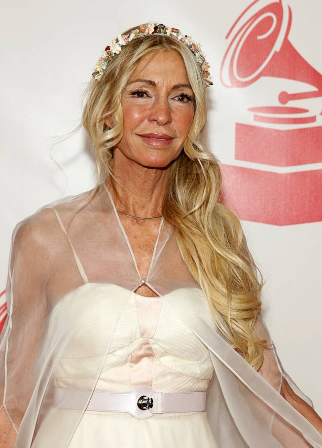 Cris Morena arrives at the 2014 Latin Recording Academy Person of the Year Tribute to Joan Manuel Serrat at the Mandalay Bay Events Center Wednesday, Nov. 19, 2014.
