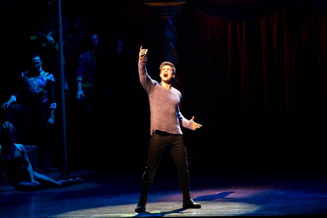 Kyle Dean Massey stars as Pippin in the American Repertory Theater production of “Pippin” on Tuesday, Nov. 25, 2014, at the Smith Center.