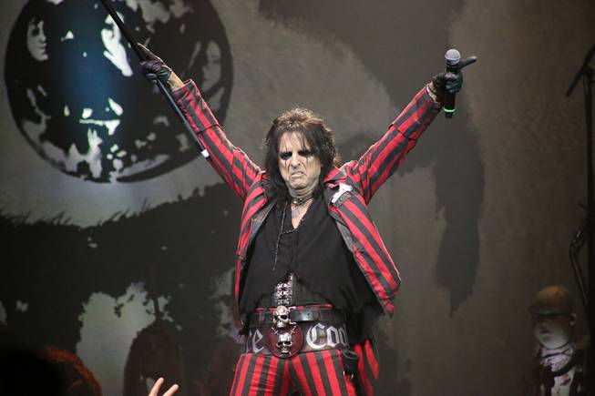 Alice Cooper at Pearl Concert Theater on Wednesday, Nov. 26, ...