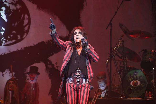 Alice Cooper at the Palms