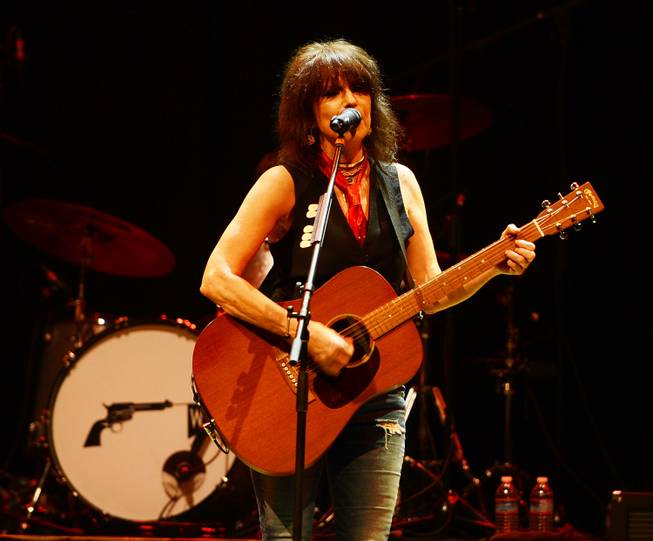 Chrissie Hynde performs at Pearl Concert Theater on Friday, Nov. ...
