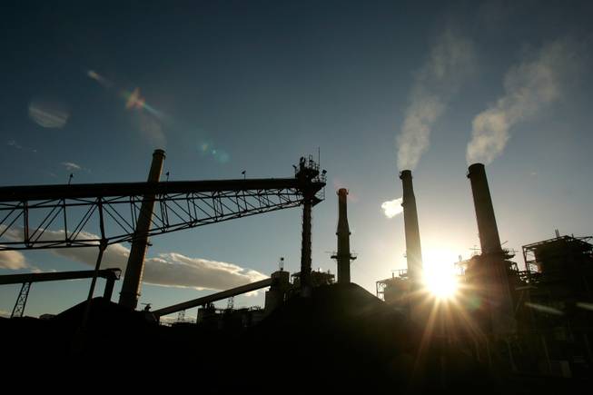 The Reid Gardner Station coal-fired power plant in Moapa is set to be closed by 2017.