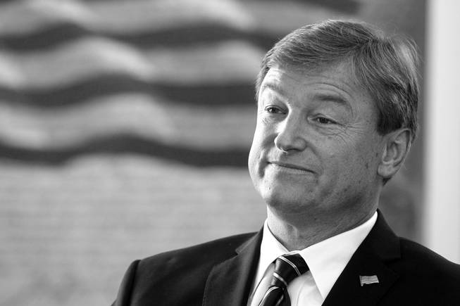 Dean Heller in Black and white