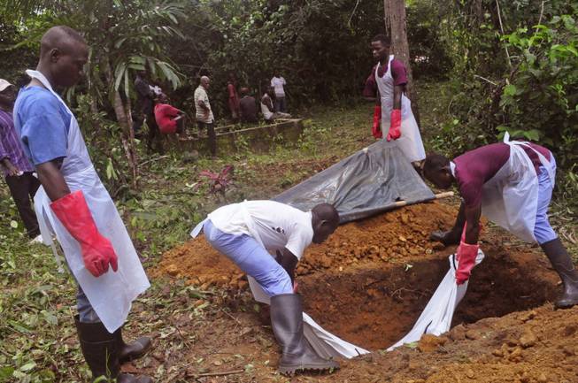 Ebola burials