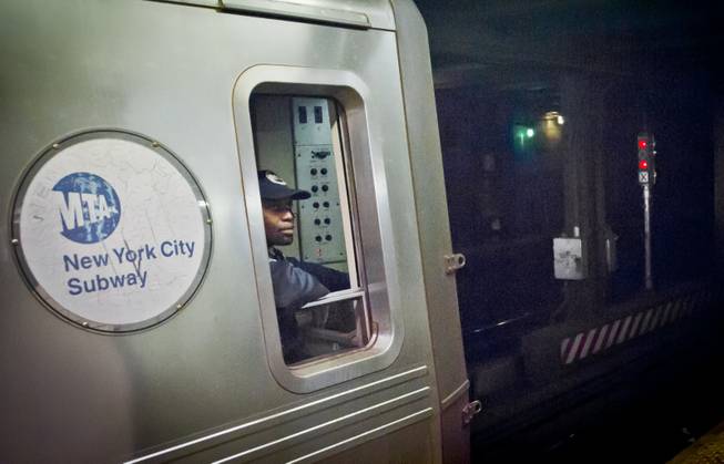 New York City subway driver