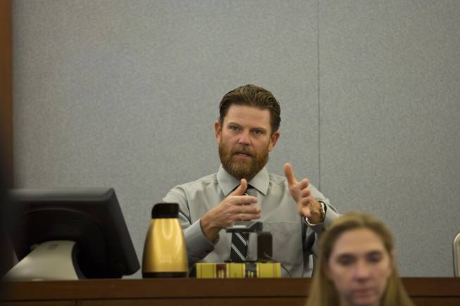 Dustin Krause describes before the court what he witnessed on Nov. 24 during a fatal hit-and-run, Wed. Dec. 31, 2014. 29-year-old Galina Stoyanova Kilova is accused in the hit-and-run that killed 63-year-old Michael Grubbs and injured his 18-month-old granddaughter.
