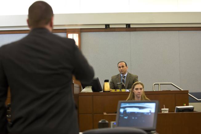 Matthew Davis describes before the court what he witnessed on Nov. 24 during a fatal hit-and-run, Wed. Dec. 31, 2014. 29-year-old Galina Stoyanova Kilova is accused in the hit-and-run that killed 63-year-old Michael Grubbs and injured his 18-month-old granddaughter.