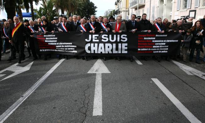 march France Lionel Cironneau newspaper attack 