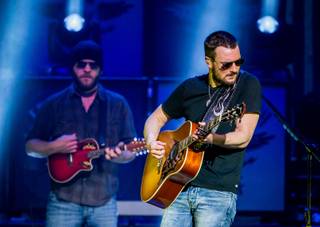Eric Church brings his “The Outsiders World Tour” to the Chelsea on Friday, Jan. 16, 2015, in the Cosmopolitan of Las Vegas. Church takes the stage Saturday, as well, in a second sold-out show.