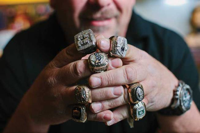 In his line of work, Rick Harrison comes across plenty of jewelry, including championship rings from professional sports teams. Athletes often use the rings as collateral for loans.