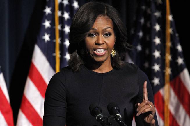 First lady Michelle Obama
