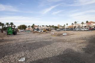 Construction continues on Smith’s Fuel Center in Pebble Marketplace on Green Valley Parkway on Tuesday, Feb. 3, 2015, in Henderson.