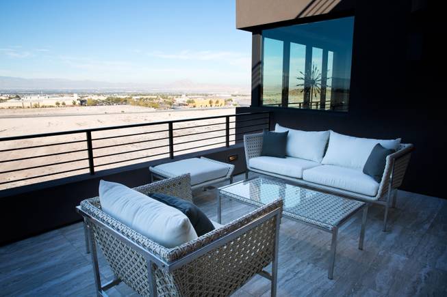 Sky Terrace, shown on Jan. 16, 2015, is one of three luxury-home communities being built in Henderson by Blue Heron.
