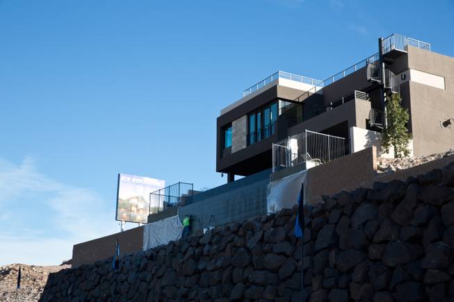 Sky Terrace, a luxury housing development shown Friday, Jan. 16, 2015, is one of three Blue Heron communities in Henderson.