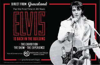 Plans for an Elvis attraction are revealed Thursday, Feb. 26, 2015, at Westgate Las Vegas.