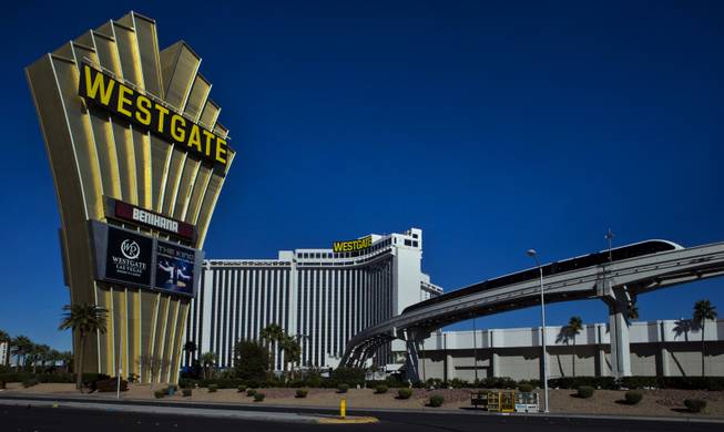 This 2015 file photo shows the Westgate Las Vegas.