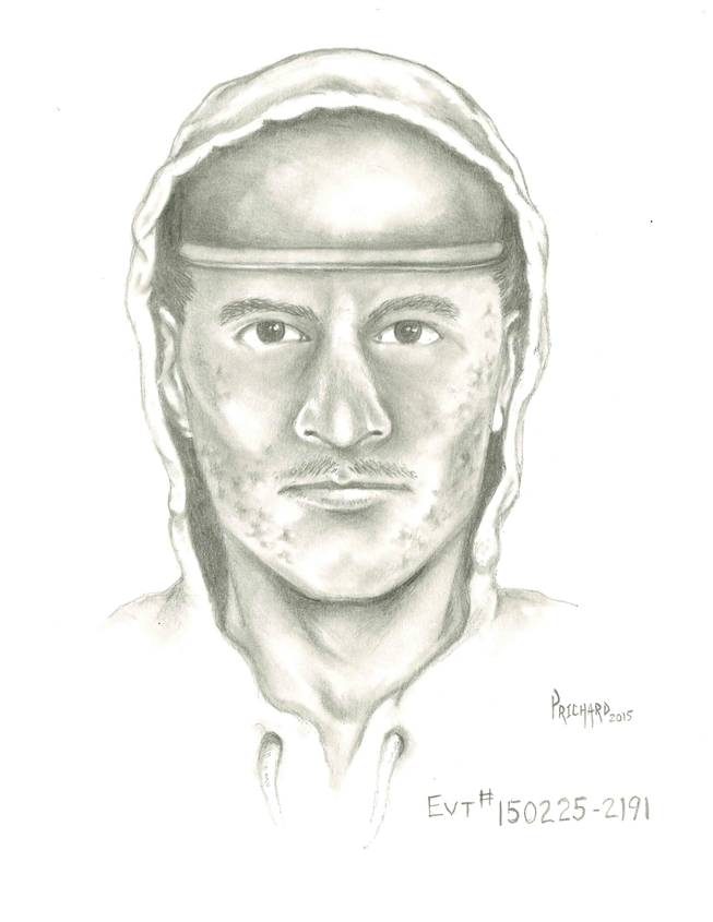 Metro Police released this composite sketch of a man they say broke into an apartment and stabbed a woman on Feb. 25, 2015.