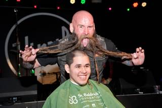 2015 St. Baldrick’s Day with Chris Kael at Vinyl on Saturday, March 7, 2015, in Hard Rock Hotel Las Vegas.
