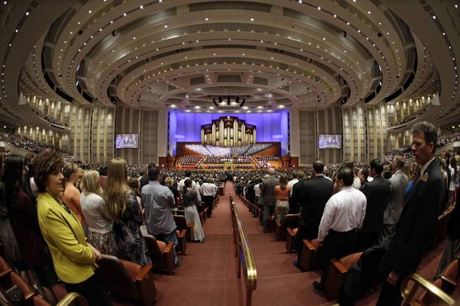 Mormon church conference
