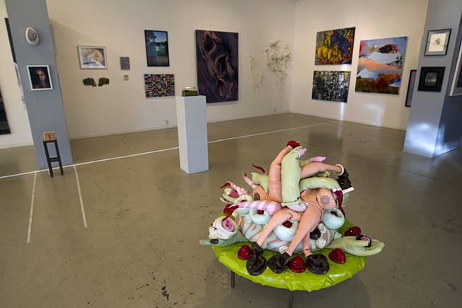 A view of the 26th annual Contemporary Arts center Juried Show at the ALIOS art gallery, 1217 S Main St., Monday, April 13, 2015.  .