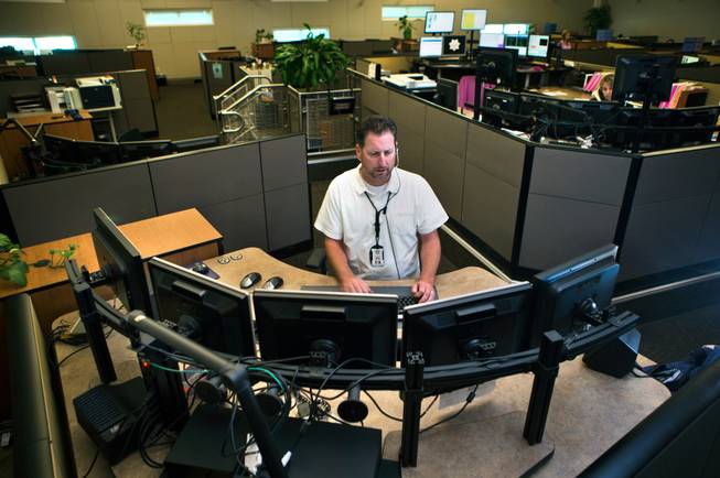 Communications Room for 911 Operators