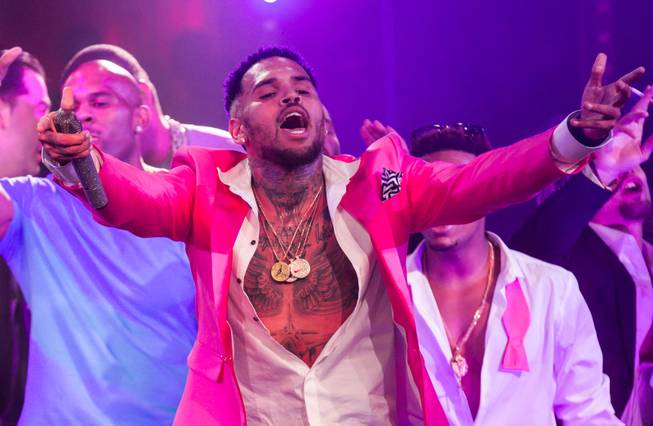 Fight Weekend: Chris Brown at Drai's