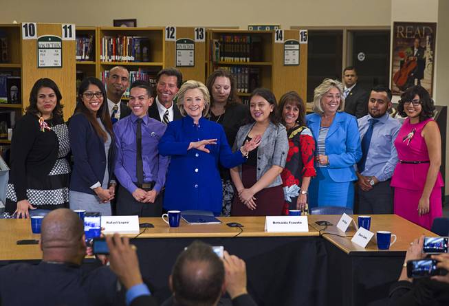 Hillary Clinton Discusses Immigration Reform at Rancho